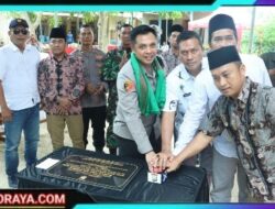 Polri Untuk Masyarakat : Polres Bangkalan Beri Bantuan Sumur Bor Atasi Krisis Air Bersih