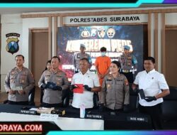 Polrestabes Surabaya Berhasil Ungkap Kasus Penipuan dan Penggelapan Kendaraan Bermotor Via Platform Marketplace