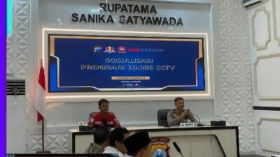 Program 10.000 CCTV Berkelanjutan, Polres Pasuruan Kota Gandeng Prinsipal Tiongkok dan Latih Pemuda Desa