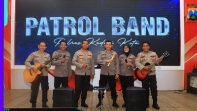 Polres Kediri Kota Bentuk Patrol Band, Cara Humanis Sampaikan Pesan Kamtibmas