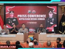 Polres Jember Komitmen Berantas Narkoba, Amankan 27 Tersangka 10 Diantaranya Residivis