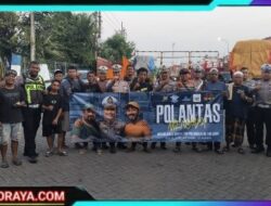 Jelang Operasi Patuh 2025, Satlantas Polres Pelabuhan Tanjung Perak Ajak Sopir Truk Ngopi Bareng Tekankan Kesadaran Kolektif