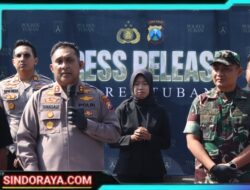 Polres Tuban, Pulangkan 224 Unit Kendaraan Roda Dua, 73 Unit Belum Diketahui Pemiliknya