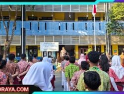 Cegah Kenakalan Remaja, Kapolsek Asemrowo Ingatkan Pelajar Patuhi Jam Malam dan Stop Bullying
