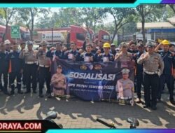 Ops Patuh Semeru 2025: Polres Pelabuhan Tanjung Perak Sosialisasi Tertib Lalu Lintas di Patra Niaga Depo Pertamina