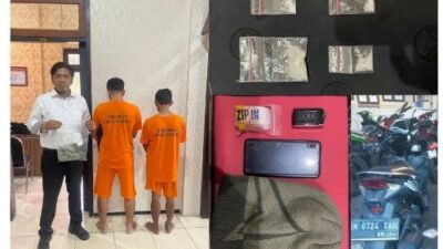 Dua Pengedar Sabu Asal Prigen Ditangkap, Polisi Sita 2,3 Gram Barang Bukti