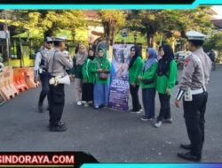 Operasi Patuh Semeru 2025 Polres Bondowoso Sapa Masyarakat di CFD Gelorakan Tertib Lalu Lintas