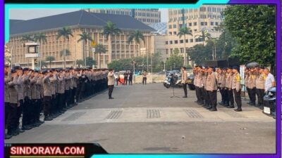 1.632 Polisi Dikerahkan Amankan Aksi Ojol di Silang Selatan Monas