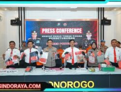 Polres Ponorogo Ungkap Kasus Kekerasan Seksual Terhadap Anak Dibawah Umur, Tersangka Diamankan