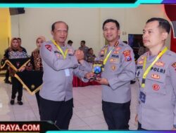 Sukses Selesaikan Sejumlah Perkara Tindak Pidana Polresta Sidoarjo Raih Penghargaan Dari Kapolda Jatim