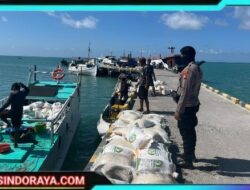 Kapal Pengangkut Beras Bulog Kandas di Perairan Pulau Raas, Seluruh ABK Selamat