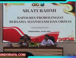 Jalin Silaturahmi, Kapolres Probolinggo Tatap Muka Dengan LSM dan Ormas Ajak Jaga Kamtibmas