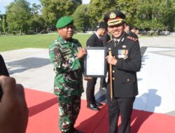 Sinergitas TNI-Polri Terbukti: Babinsa Sertu Sutoyo Dapat Penghargaan di Hari Bhayangkara ke-79