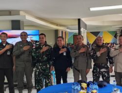 Peringati Hari Bhayangkara, Dansatgas Yonif 611/Awl, Polri Menjadi Garda Terdepan Penjaga Keamanan