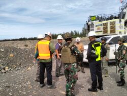 SATGAS PAM OBVITNAS PT FREEPORT INDONESIA YONIF 611/AWANG LONG, LAKSANAKAN PATROLI GABUNGAN DI SEKTOR TANGGUL BARAT