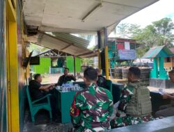 Satgas Yonif 611/Awl, Terima Kunjungan Senior Technical Expart TNI SRM PT. FI, Bentuk Kepedulian Pimpinan