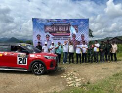 Riam Bidadari Jadi Lokasi Wisata Rally 2025, TNI Hadir Jaga Keamanan dan Ketertiban