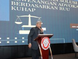 Diskusi Nasional Yang Digelar DPD Kongres Advokat Indonesia, Adv. Dr. Heru S. Notonegoro : Pelemahan Peran Advokat Dalam RUU KUHAP dapat berdampak pada ketimpangan dalam sistem hukum