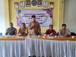 Babinsa Merubung Hadiri Rapat Realisasi Pelaksanaan APBDes Semester 1 Wilayah Binaan Tahun 2025