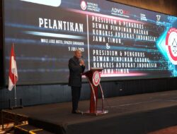 Songsong Masa Depan Gemilang, ADVOKAI Jawa Timur Lantik Presidium 2024-2029 Dan Pengurus Baru 2025-2030