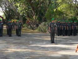 Hut Kodam XII/Tanjungpura Ke-67 Kodim 1208/Sambas Laksanakan Ziarah Rombongan