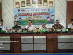 Sinergi Lintas Sektor, Danramil 1008-06 Dukung Penanganan Stunting di Desa Bungin