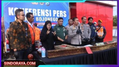 Polres Bojonegoro Amankan Komplotan Pencuri Rel Kereta Api, PT KAI Beri Apresiasi