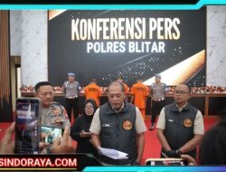 Gerak Cepat Polres Blitar Berhasil Amankan 9 Tersangka Kasus Pengeroyokan