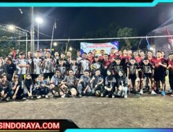 RW 14 Tembus Final Turnamen Voli Antar-RW Desa Sidorejo, Bekuk RW 10 di Laga Panas Semifinal