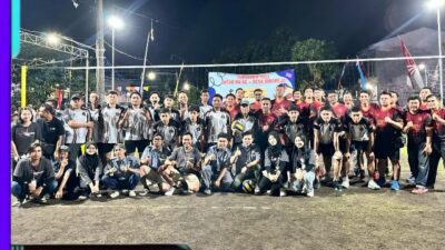 RW 14 Tembus Final Turnamen Voli Antar-RW Desa Sidorejo, Bekuk RW 10 di Laga Panas Semifinal