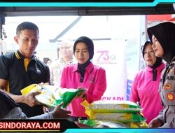 Polres Ponorogo Gelar Pasar Murah, Sediakan 47 ton Beras Warga Sambut Antusias