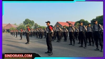 Serasa di Akademi Internasional, Komando ‘Roll Call Begin!’ Menggema di Apel Siswa Bintara SPN Polda Jatim