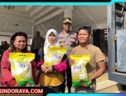 Gelar Bazar, Polres Blitar Dukung Gerakan Pangan Murah, Salurkan Beras SPHP Untuk Masyarakat