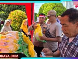 Polres Probolinggo Gelar Gerakan Pangan Murah, Masyarakat Sumringah