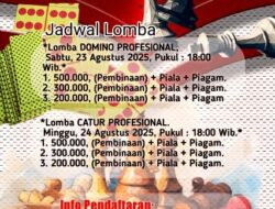 Aliansi Madura Indonesia Gelar Lomba Domino dan Catur Profesional Gratis di Surabaya, Hadiah Jutaan Rupiah 