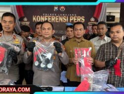 Polres Lumajang Amankan Dua Tersangka Pencurian 91 Unit Meteran Air Milik Perumdam Tirta Mahameru