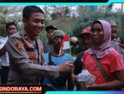 Polres Jember Tebar Kebaikan di Hari Kemerdekaan, Berbagi Makanan Bergizi Gratis Untuk Kaum Rentan