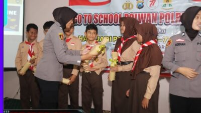 Polres Magetan Warnai Hari Jadi Polwan ke-77 Blusukan ke Sekolah Edukasi Anti Bullying