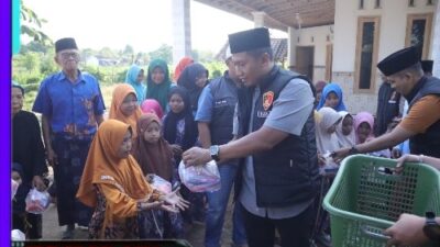 Ziarah ke Makam Pahlawan Nasional dan Beri Bantuan Guru Ngaji Warnai Hari Juang Polri di Situbondo