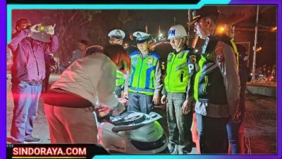 Harkamtibmas, Polres Kediri Kota Gelar Operasi Gabungan Amankan Puluhan Ranmor Tak Sesuai Spektek
