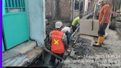 Proyek U-Ditch Tambak Wedi Surabaya Diduga Asal-Asalan, Warga Pertanyakan Transparansi Anggaran