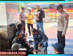 Razia Polsek Waru di Terminal Purabaya: 4 Calo Penumpang Diamankan