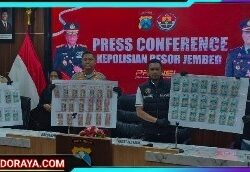 Polres Jember Berhasil Gagalkan Peredaran Upal, Dua Tersangka Diamankan