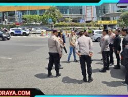 Massa Aksi Buruh di Jatim Berjalan Tertib, Polresta Sidoarjo Kawal Hingga Batas Kota Surabaya