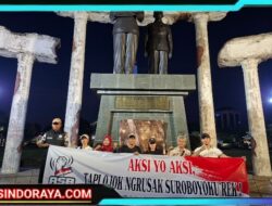 Ormas Arek Suroboyo Bergerak (ASB) Bagikan 1000 Mawar, Tolak Anarkisme dan Serukan Perdamaian Dalam Demokrasi