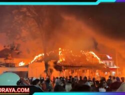 Gedung Grahadi Surabaya Terbakar, Massa Demo Jebol Pagar dan Nyalakan Api