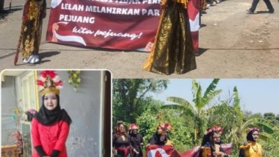 Meriah! Warga Grand Masangan Sidoarjo Gelar Karnaval HUT Kemerdekaan RI ke-80 