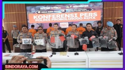 Polres Probolinggo Kota Amankan Tersangka Otak Perampokan di Kedopok