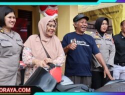 Senyum Sumringah Korban Curanmor di Kota Malang Saat Polisi Temukan dan Kembalikan Motor Yang Hilang