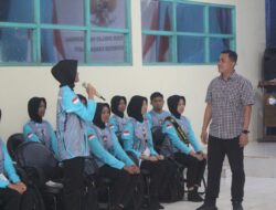 Dandim 1009/Tla Kobarkan Semangat Dan Berikan Motivasi Kepada Anggota Paskibra Kabupaten Tanah Laut
